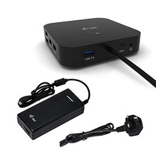 i-tec USB-C Docking Station 2x4K with 100W Power Delivery - 2x DisplayPort 1x US picture