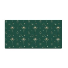 Desk Mat Gaming Premium Decoration Home Pad Mystical pattern 100x50 picture