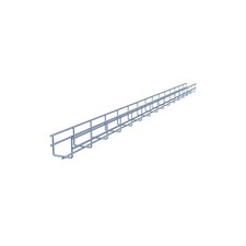 NavePoint Electro Zinc Plated Wire Mesh Cable Tray, 1.97