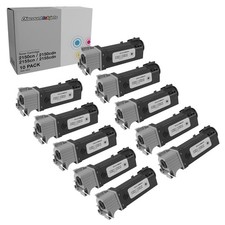 10PK 331-0719 BLACK HY Toner Cartridge for Dell MY5TJ 2155 2155cdn 2150cdn 2150c picture