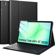 Keyboard Case For Galaxy Tab A11 Plus A11 Plus 2026 Black Protective Cover Slim picture