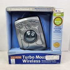 Vintage Kensington Turbo Mouse Pro Wireless Mac OS X Model 64240 Trackball  picture
