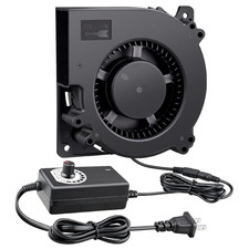 120Mm Centrifugal Blower Fan Big Airflow 12V with AC 110V 220V Variable Speed Co picture