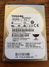 Toshiba HDD MK3256GSY 320 GB Hard Drive picture
