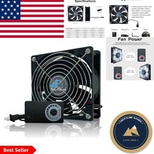 Compact 120mm PC Fan with Variable Speed & 95.8 CFM - Ideal for Any Setup picture