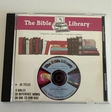 Ellis Enterprises The Bible Library 9 Bibles 20 Ref Works On CDROM picture