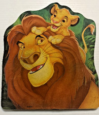 Vintage Disney Lion King Mouse Pad Collectible Simba Mufasa Fast Shipping picture
