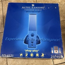 Altec Lansing VS4121 2.1 Channel Stereo Computer Speakers -Silver NEW in Box picture