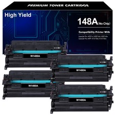 4PCS 148A Toner(No Chip) fit for HP LaserJet Pro 4001n/dn/dw 4101fdn/fdw, W1480A picture
