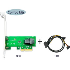 PCIe x4 to 1 x U.2 NVMe Adapter and SFF8643 to SFF 8639 75cm picture