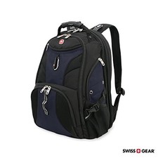 Wenger & Swissgear 19002315 SWISSGEAR 1900 SCANSMART BACKPK BLUE FITS UP TO 17IN picture