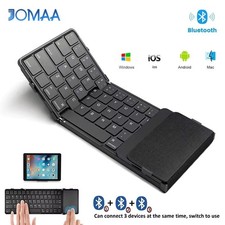 Foldable Bluetooth Keyboard with Touchpad English Layout picture