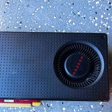 AMD Radeon Graphics Card Blower Fan/Heatsink PCIe HDMI & DisplayPort picture