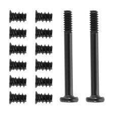 60Pcs (30pcs #6-32x30, 30pcs M5x8) Computer Case Fan Screws Kit for DIY, Black picture