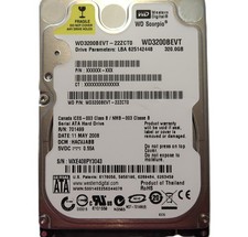 WD3200BEVT-22ZCT0 HACVJABB (WXE4) Thailand 2.5
