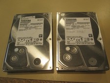 Lot of 2 Toshiba DT01ACA200 2 TB 3.5