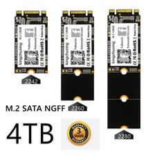 Kingchuxing 4TB 2TB M.2 NGFF SSD 2280 2242 SATA Solid State Drive Lot 550MB/s picture