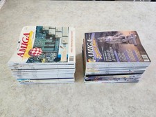 Amiga World / Amiga Computing Magazine 1988-95 - lot of 76 - very good conition picture