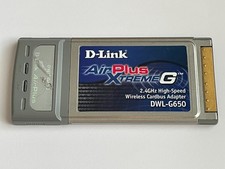 D-Link AirPlus XtremeG 2.4GHz High-Speed Wireless Cardbus Adapter DWL-G650 picture