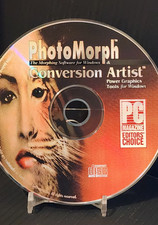 PhotoMorph Conversion Artist Morphing -Vintage PC Software - DISC ONLY picture