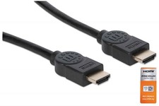 Manhattan 355346 Hdmi Cable With Ethernet 4K@60Hz (Premium High Speed), 1.8 ~E~ picture