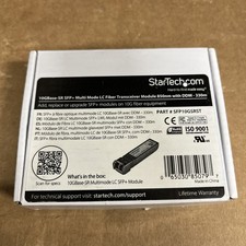StarTech Cisco Compatible 10GBase-SR SFP+ Fiber Transceiver Module SFP10GSRST picture