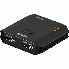 ATEN Essentials VS5812 2-Port 8K HDMI Splitter, 1 Source to 2 Displays, HDR10+, picture
