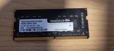 TeamGroup 16GB DDR4-3200 CL22 1.2V Laptop Memory SoDimm RAM TED416G3200C22-SBK picture