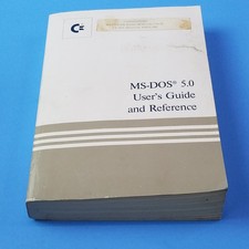 Commodore Personal Computer MS Dos 5.0 Users Guide/Users Reference picture