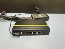 TRENDnet TPE-TG50G /A Gigabit PoE+ Switch 5 port & 4 PoE  Used picture