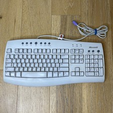 Microsoft Internet Keyboard X08-76763 Wired PS/2 Qwerty Enhanced Keys picture