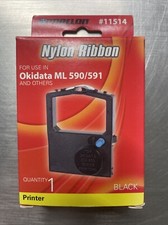 PORELON #11514 Nylon Ribbon for Okidata Printers ML 590/ 591 and More. picture
