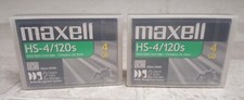 Lot of 2 Brand New Factory Sealed Maxell HS-4/120s 4GB Data Cartridges picture
