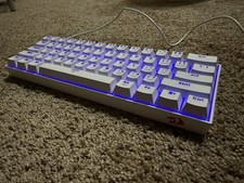 REDRAGON - Dragonborn 61 Key Wired Gaming Keyboard K630W-RGB (White) picture