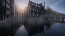 Landscape architecture building city cityscape amsterdam Custom Gaming Mat Desk picture