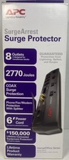 APC P8VT3 8-Outlet SurgeArrest With Telephone Splitter & Coaxial picture