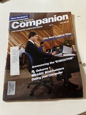 The Portable Companion Magazine June 1983 Osborne Executive Computer Vintage picture