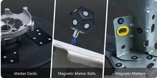 Einscan 3D Marker Kit [Turntable Magnetic Balls Cards for Accurate Tracking] NEW picture