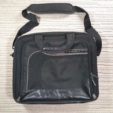targus mobile elite 15.4 laptop briefcase shoulder bag tbt045-01 black nylon​Pr picture
