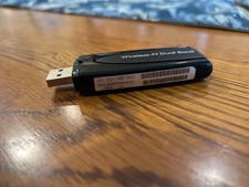 Netgear Wireless-N Dual Band WNDA3100v2, Black, Pre-owned, Good Condition picture