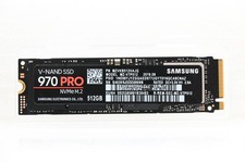 Samsung 970 PRO 512GB M.2 NVMe MLC SSD MZ-V7P512 - 99% Health SoftRAID Tested picture