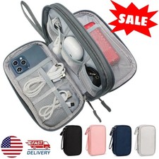 Electronic Organizer, Travel Tech Pouch Bag, Cable Organizer Travel Wrist Strap picture