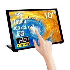 10 inch 1280x800 WXGA Capacitive Touch Screen with Speakers, Mount Hole RPI picture
