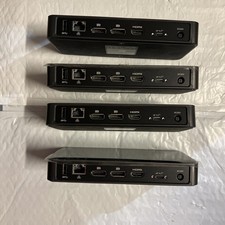 Lot Of 4 Targus USB-C DisplayPort Alt Mode Docking Station Without Adapter picture
