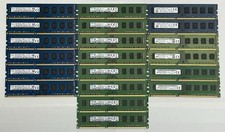 LOT OF 20 DDR3 8GB 1600MHz Mixed Desktop Ram Memory Sk Hynix Samsung Micron picture