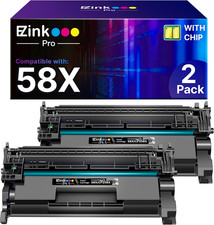 2PK CF258X 58X Toner Cartridge For HP LaserJet Pro M404n M404dn M404dw With Chip picture