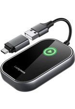 Wireless CarPlay Adapter for iPhone Wired to Wireless Dongle USB-C USB-A New picture