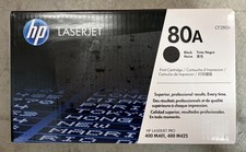 HP 80A CF280A GENUINE Black LaserJet Toner Cartridge NEW SEALED picture