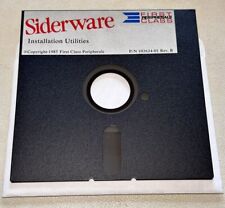 Vintage Apple II 5.25” Floppy Disk Siderware Installation Utilities DOS 3.3 1985 picture