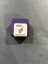 Salvun GMK Nightshade Artisan Metal Keycap Purple Gold Limited Edition picture